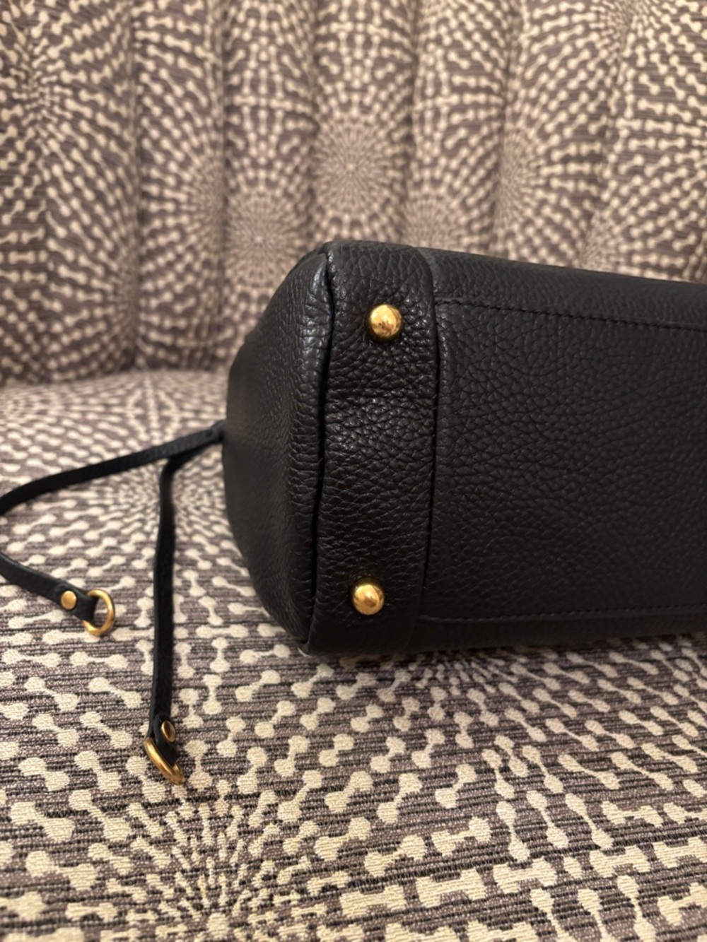 Rebecca Minkoff Mab Black Leather Small Speedy Top Handle Satchel Bag w/ Strap - Picture 11 of 16